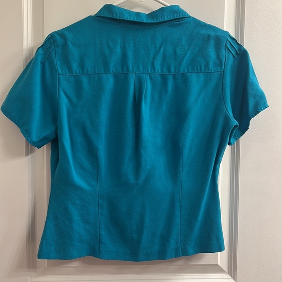 Sag Harbor Vintage Style Short Sleeved Button Down - Picture 4 of 7